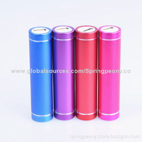 2014 Newest High-quality Mobile Power Banks for Promotional Gifts, with 5V/1A Input Voltage/Current